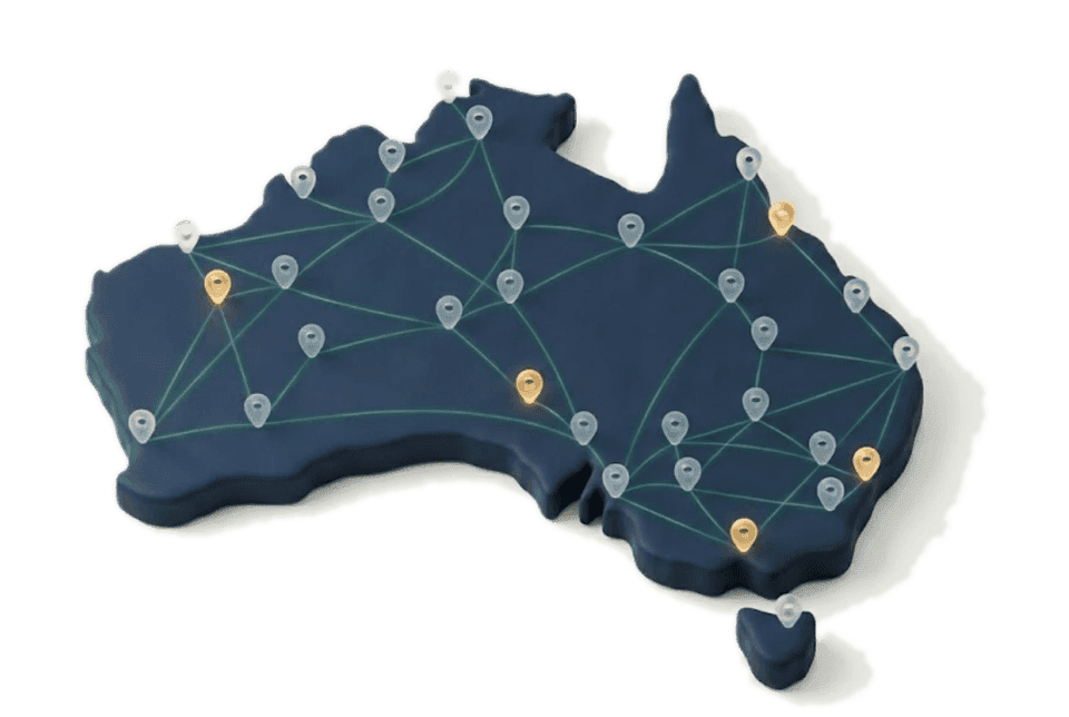 Cedric manages reputation across every location, on one map